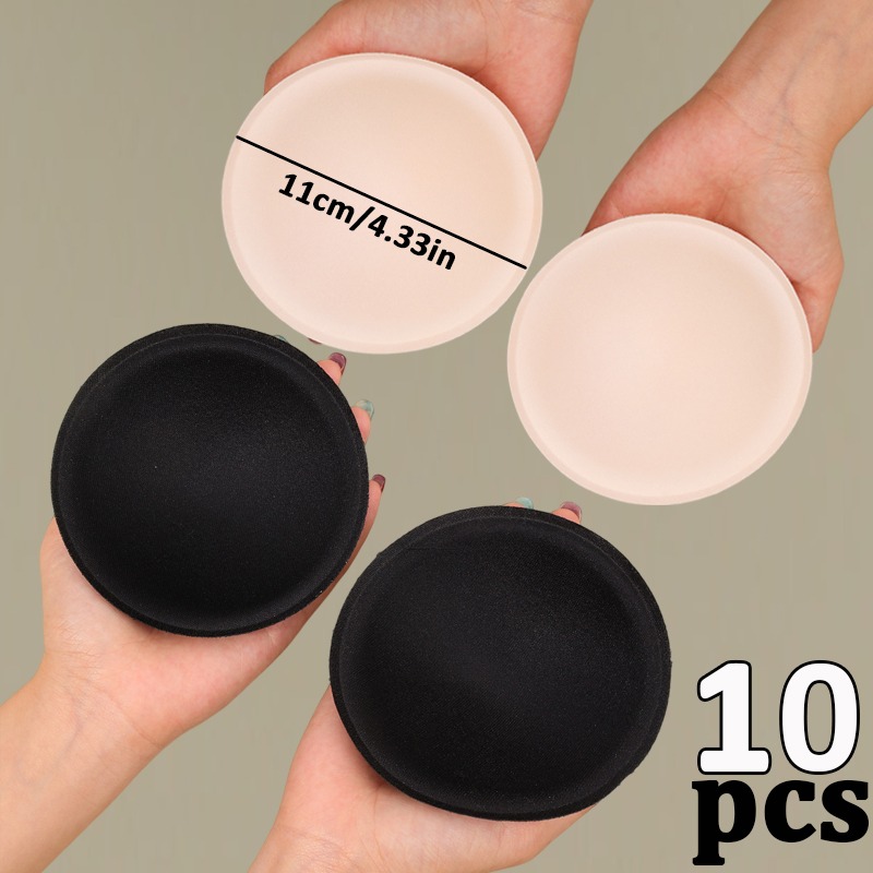 Push Up Bra Silicone - Almohadilla de sujetador de esponja suave