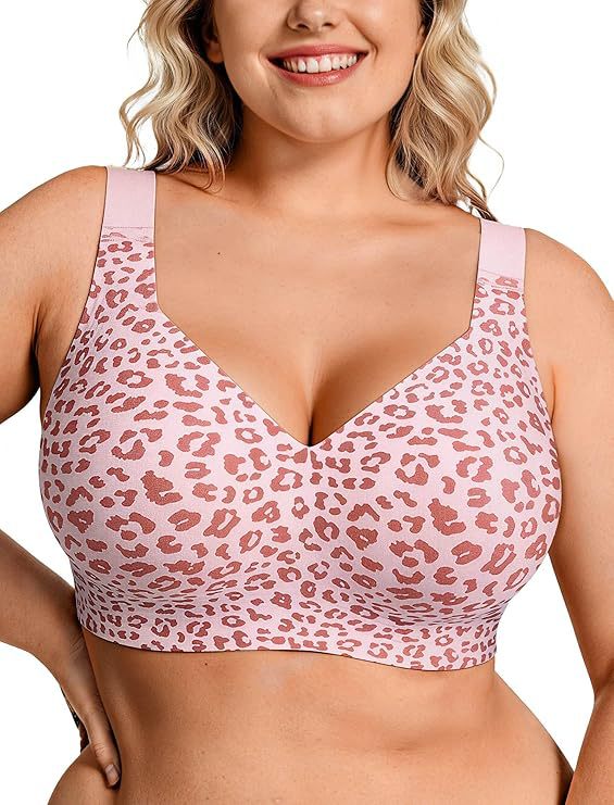 Plunge Bra Push Up - Sujetador inalámbrico de gelatina para mujer,