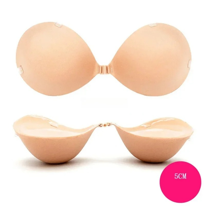 Backless Bra Sticky - Sujetador adhesivo de silicona de 5cm/6cm