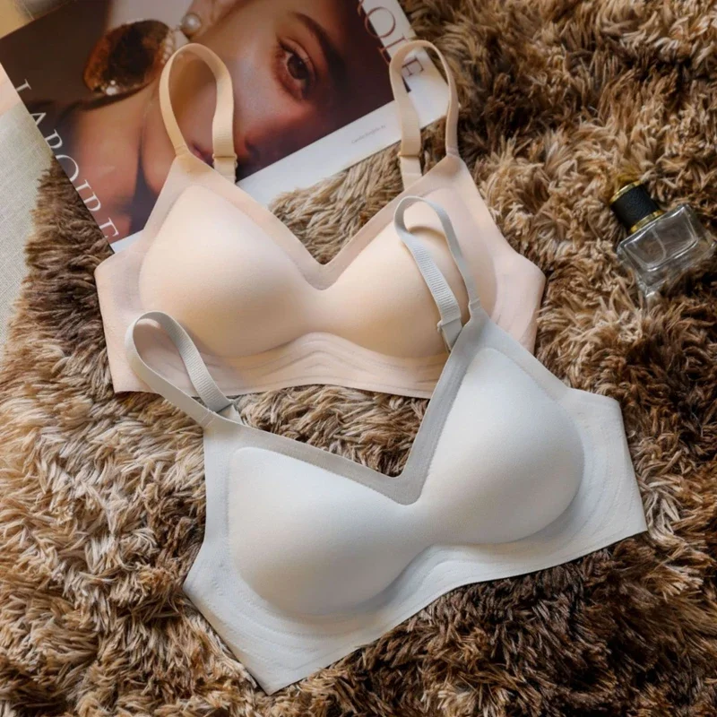 T Shirt Bra Seamless - Ropa interior sin costuras para mujer