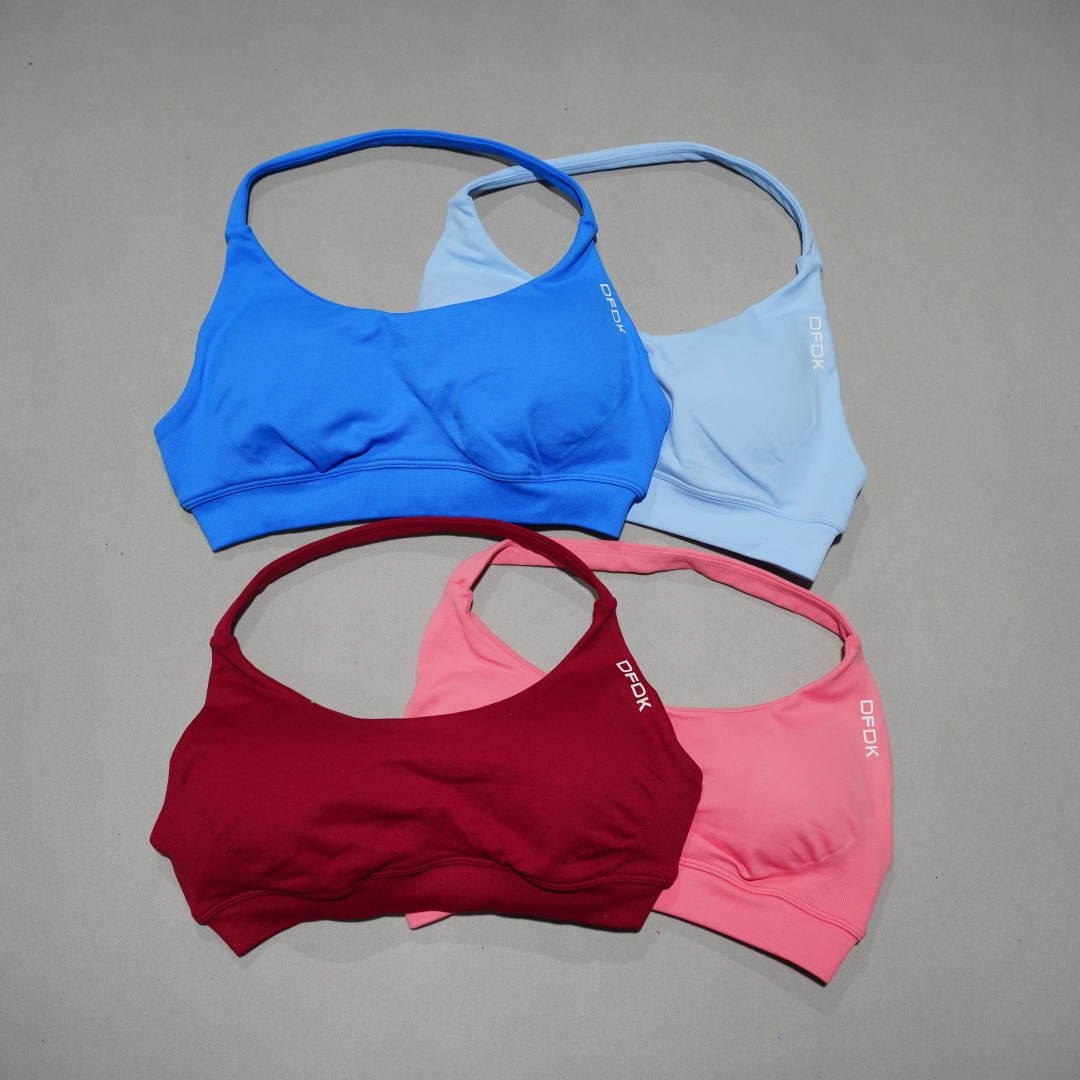 DFDK Sujetador deportivo sin c - Plunge Bra Push Up reseña y precio