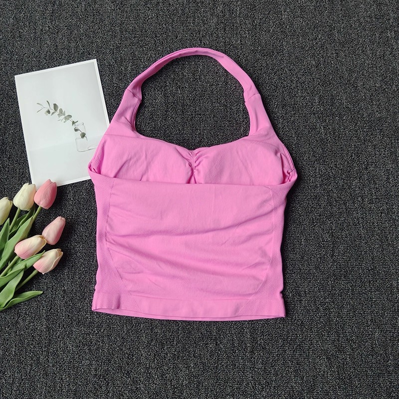 Top Halter sin costuras para m - T Shirt Bra Seamless reseña y precio