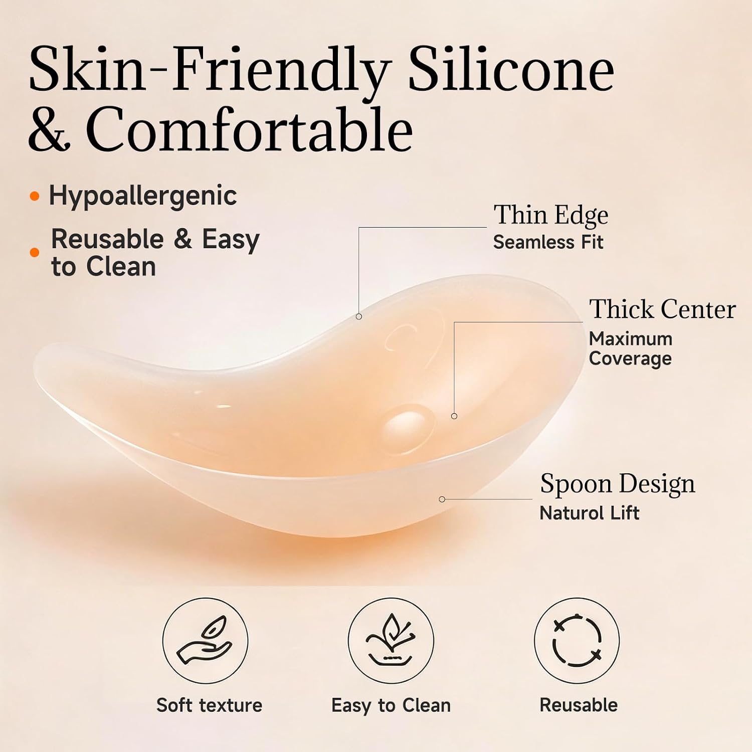 Cubrepezones de silicona adhes - Backless Bra Sticky reseña y precio