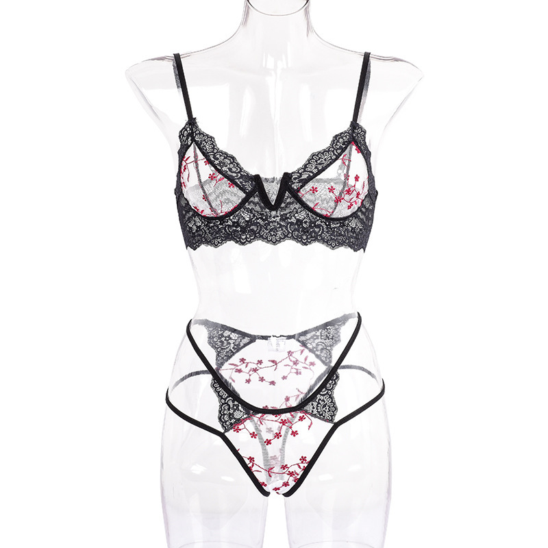 Conjunto de lencería para muje - Lace Bralette Set reseña y precio